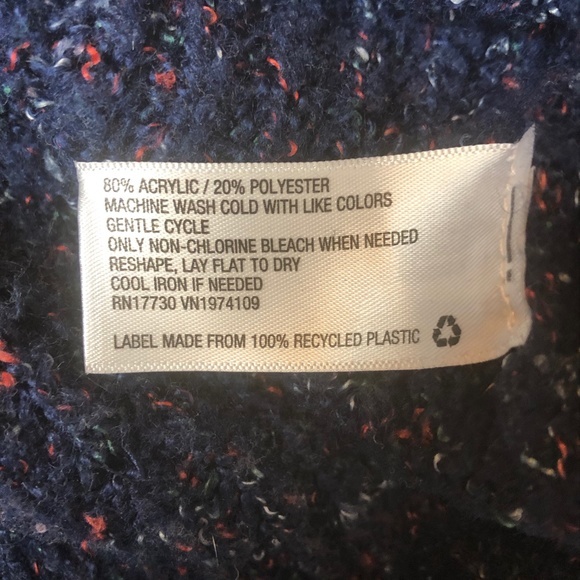 Wild Fable Blue Knit Sweater Cardigan Top (Small) - Picture 6 of 6